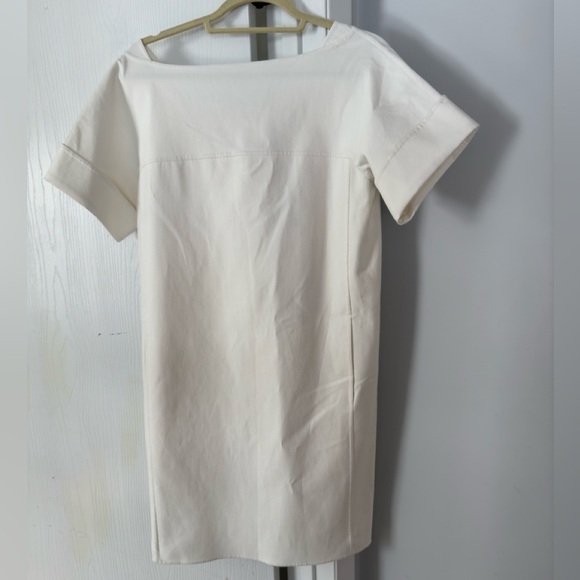 Oscar De La Renta White Mini Shift Dress NWT - Picture 10 of 11